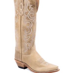 OLD WEST WOMEN'S CACTUS TALL WESTERN BOOTS - SNIP TOE